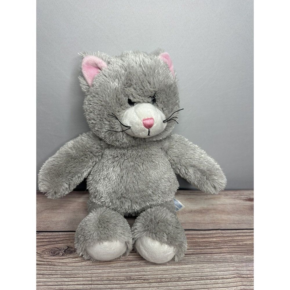 Build-A-Bear Workshop Gray‎ Plush Cat